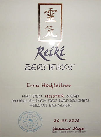 Erna Hochleitner - Energiearbeit